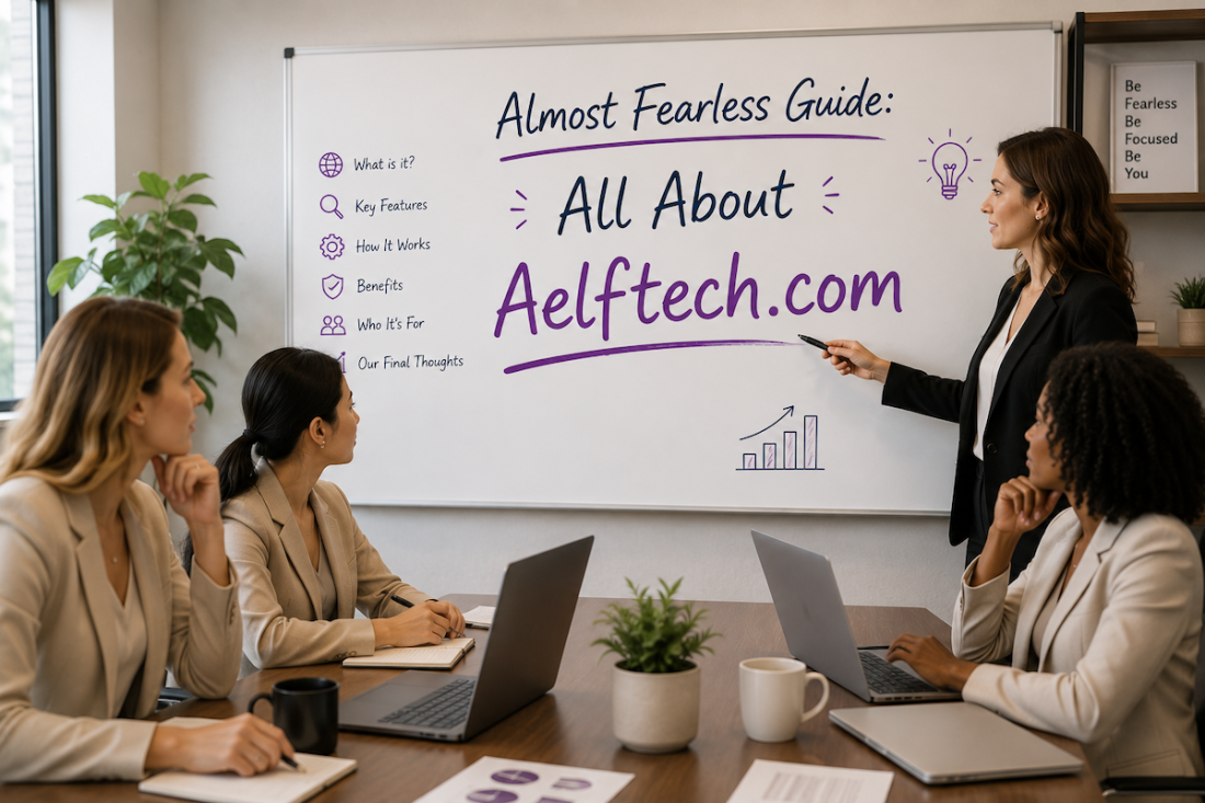 Women learning in a boardroom about Aelftech Com